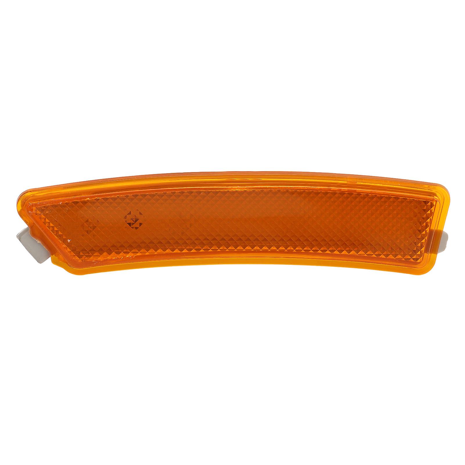 Front Bumper Marker Reflector Amber Lens Left Side Replacement for MKZ 2013-2016, Wear Resistant Durable Side Reflector Compatible DP5Z 13A565 F