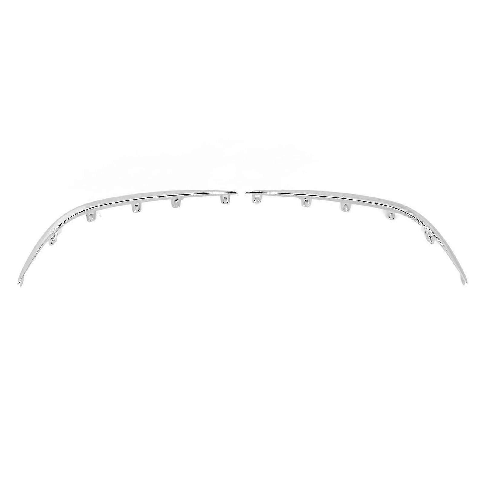 2Pcs Front Bumper Grille Trim 2138850174 Replacement for Benz E‑Class W213 Exclusive Line Pre‑Facelift 2017 to 2020