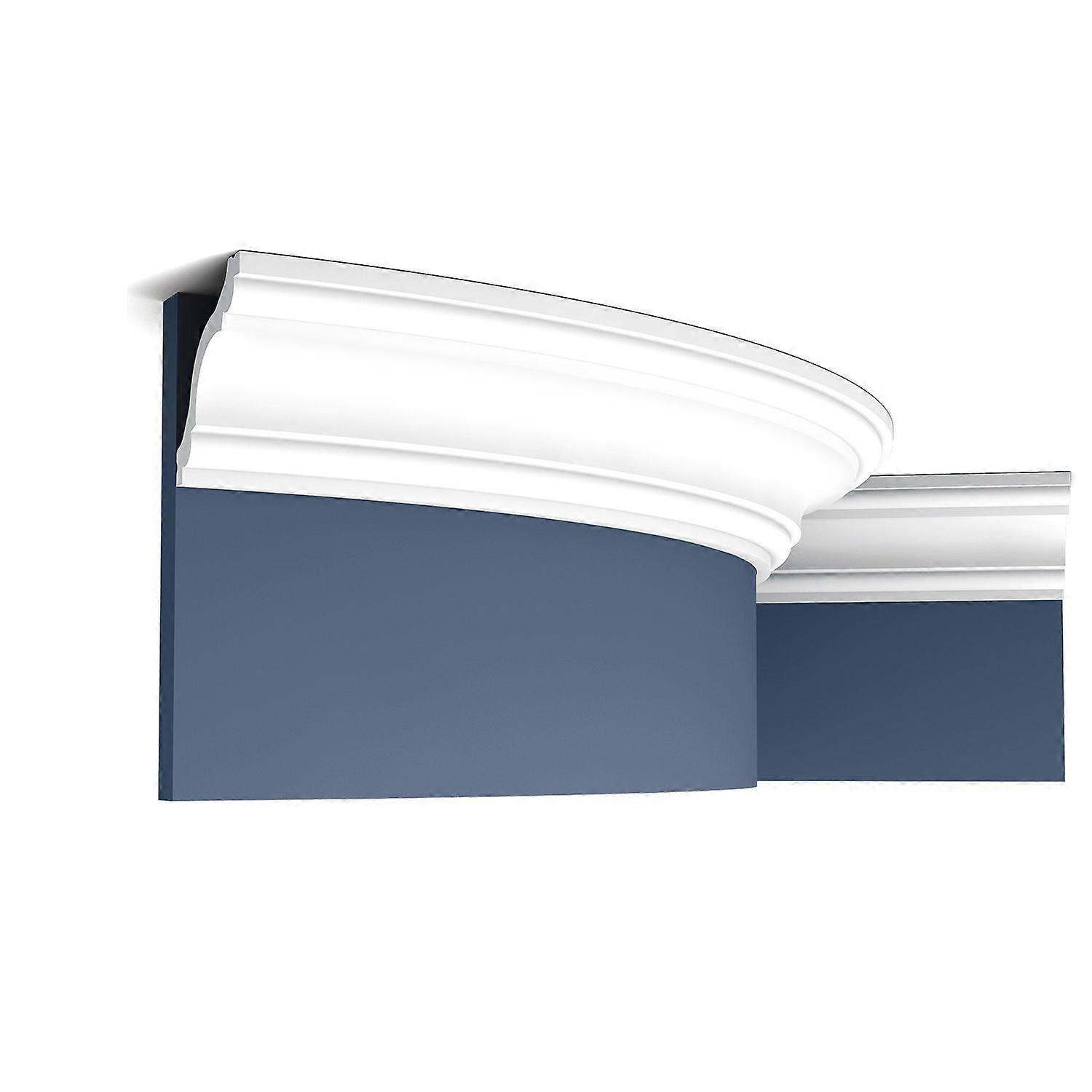 Orac Decor 1 x Flexible moulding CX123F AXXENT white Purotouch® pre-primed lightweight, sturdy, dimensionally stable