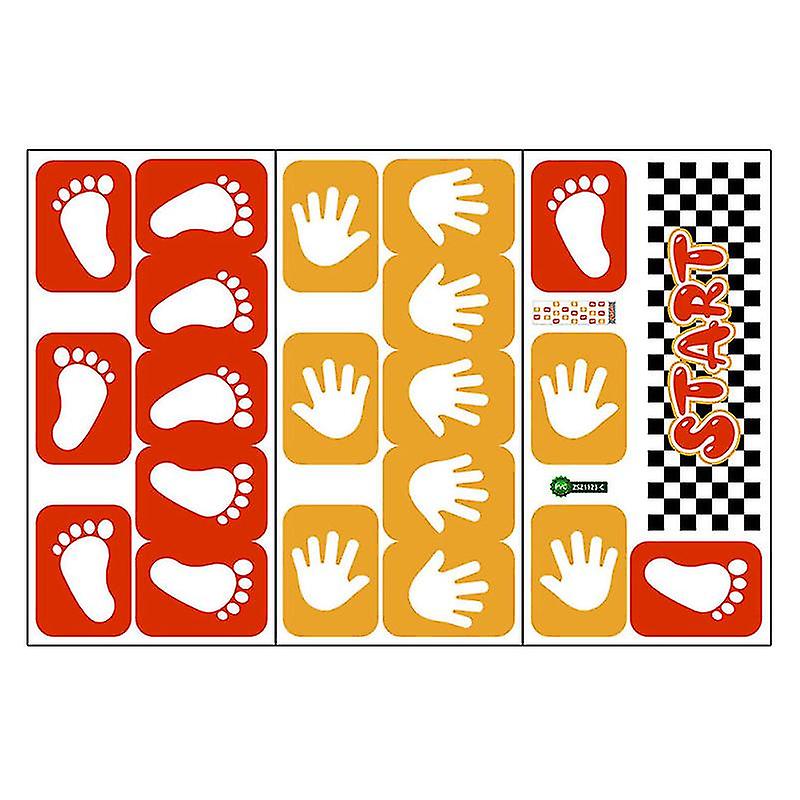 3pcs Kid Floor Stickers