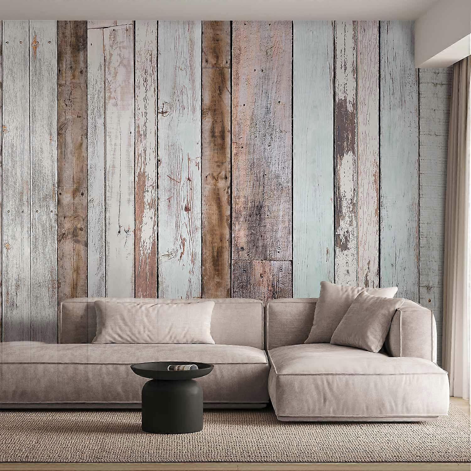 Self-adhesive Wall Mural - Multi-colored Boards