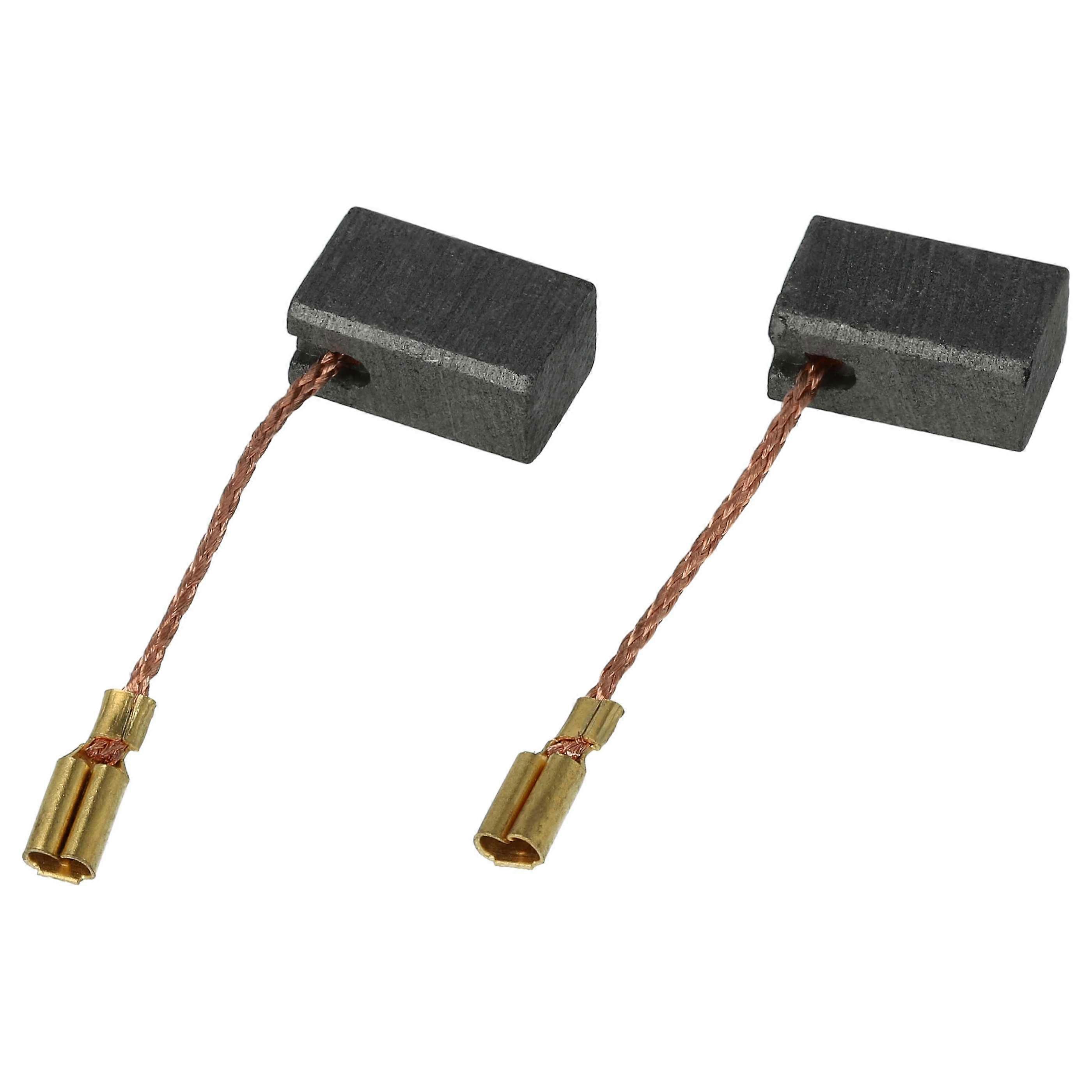 vhbw 2x escova de carbono 12,9 x 6,2 x 7,9 mm compatível com ferramentas elétricas Dewalt DW321K Tipo 1, DW321 Tipo 1, DW321K-B3, DW321K Tipo 3, DW321K Tipo 2