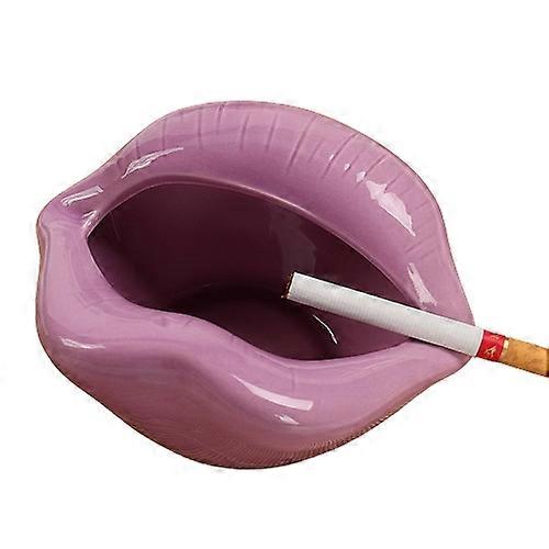 Ceramic Ashtray-Lip Shape-Mini European Style-Creative Home Decor