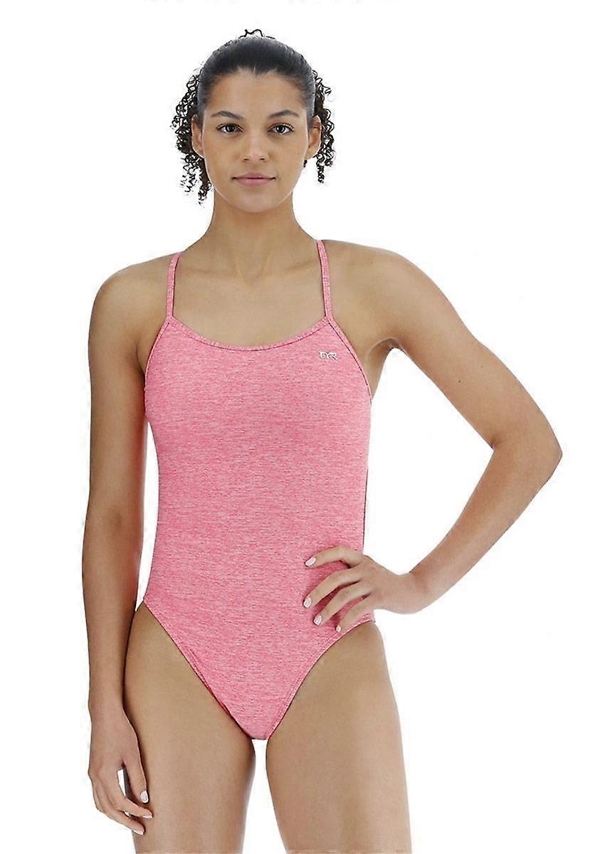 TYR Lapped Trinity Fit Swimsuit - Pink - Girls