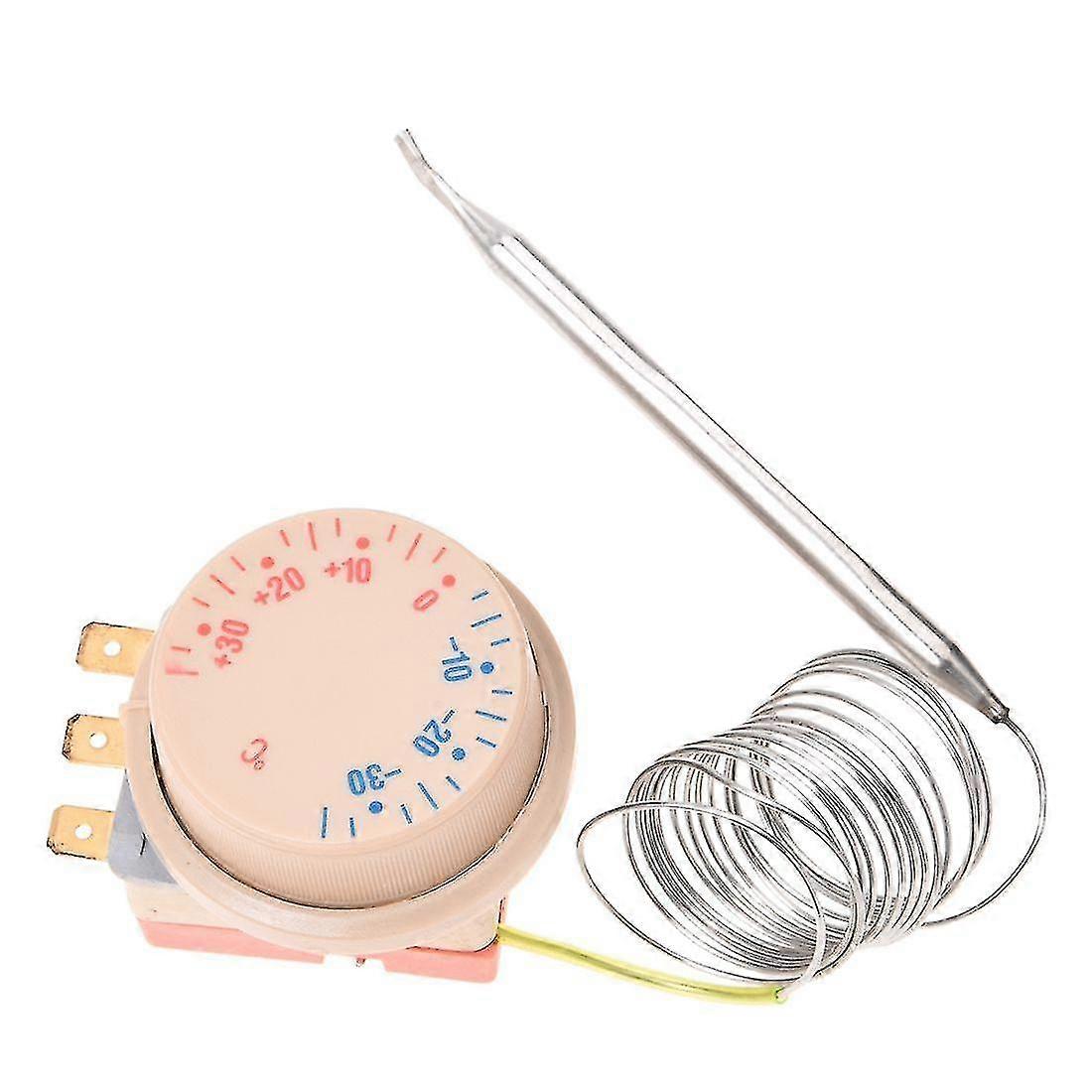 AC 250V 16A pakastimen jääkaappitermostaatti -30-30 celsiusastetta [RbestQ]