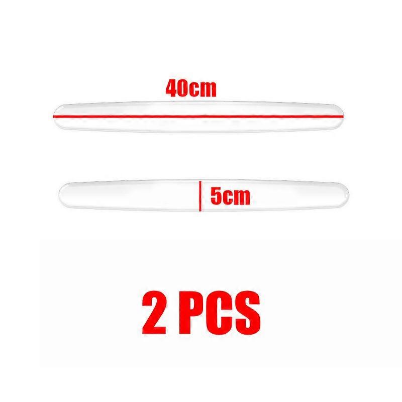 Transparent Car Front Rear Bumper Anti Collision Strip Door Trunk Corner Protector Guard For Car Anti-Scratch Decoration Sticker