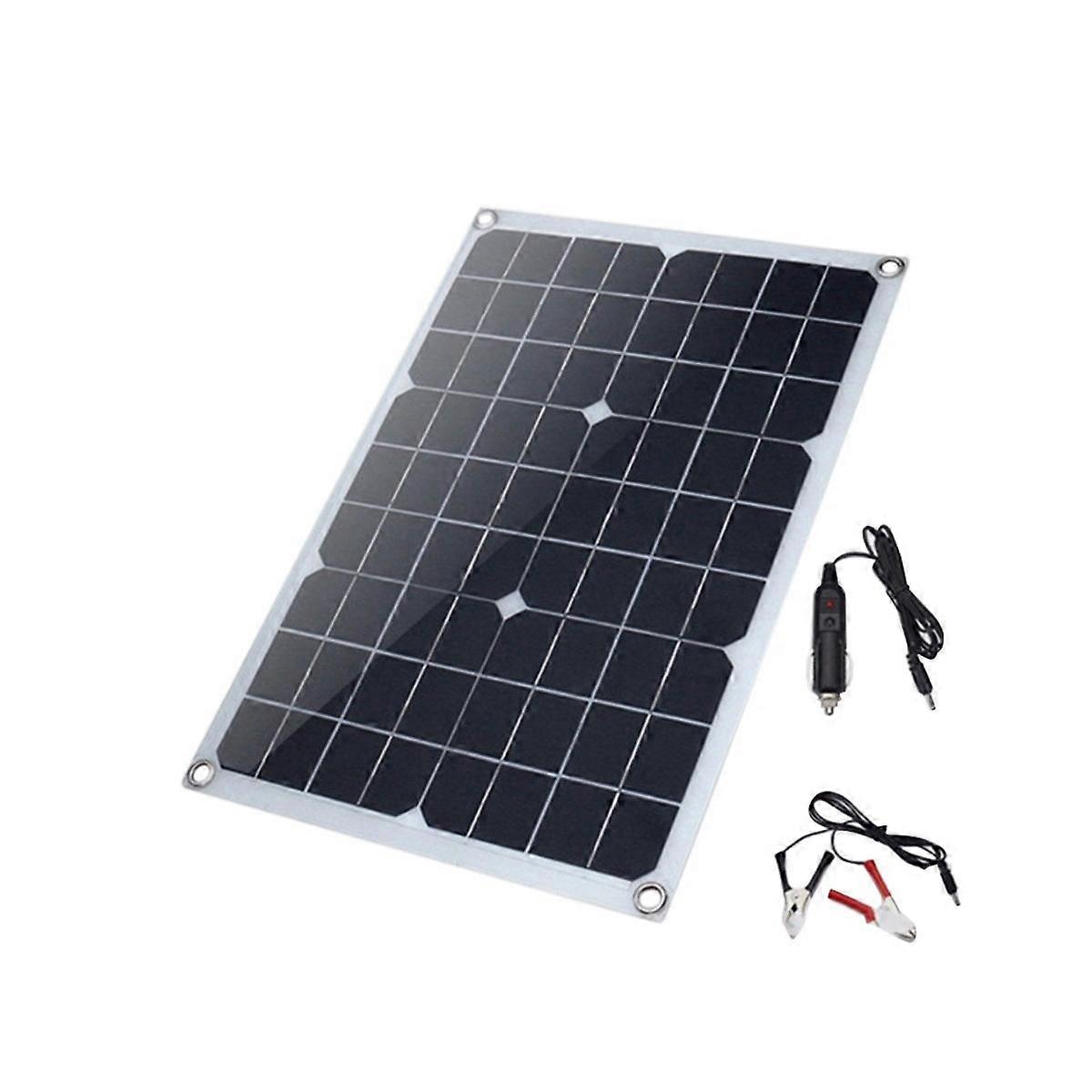 20W 18V Monocrystalline Solar Photovoltaic Panel Environmentally Friendly Portable Solar Charging P
