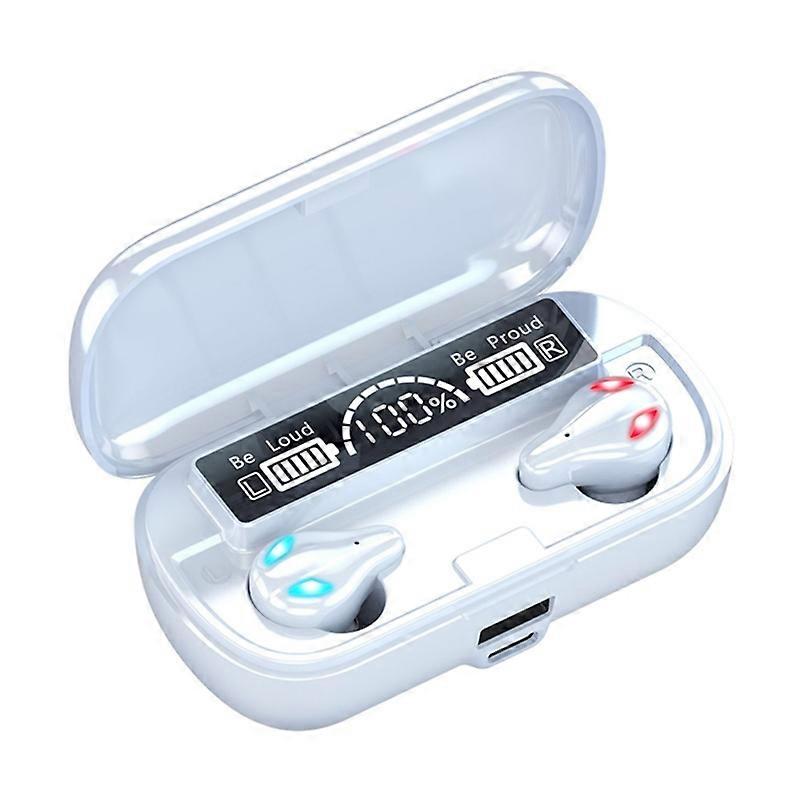 Professional Headset Bluetooth-compatible Earphone with 2000mAh Charging Case