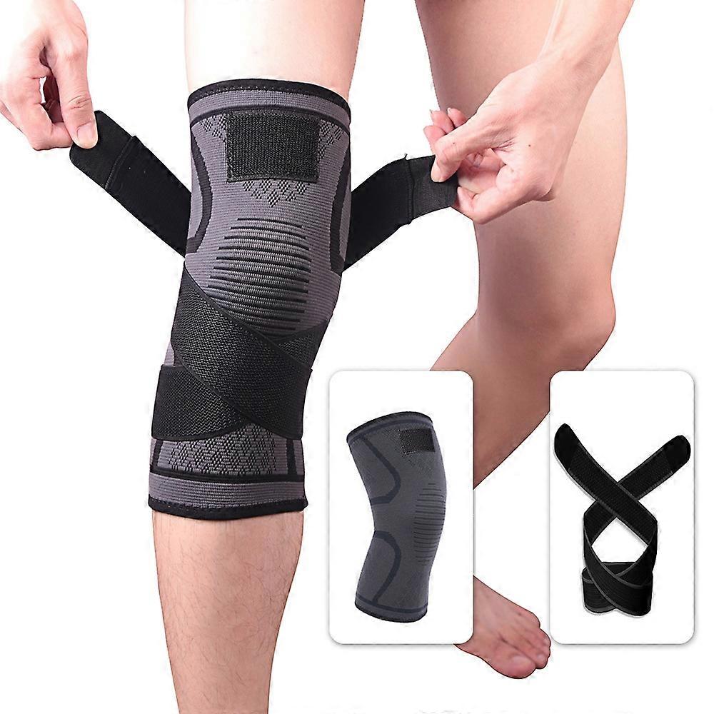 Pressurized Tape Knee Pad, Specification: M (Black)