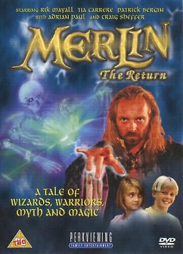 Merlin The Return DVD (2002) Rik Mayall Matthews (DIR) cert PG - Region 2