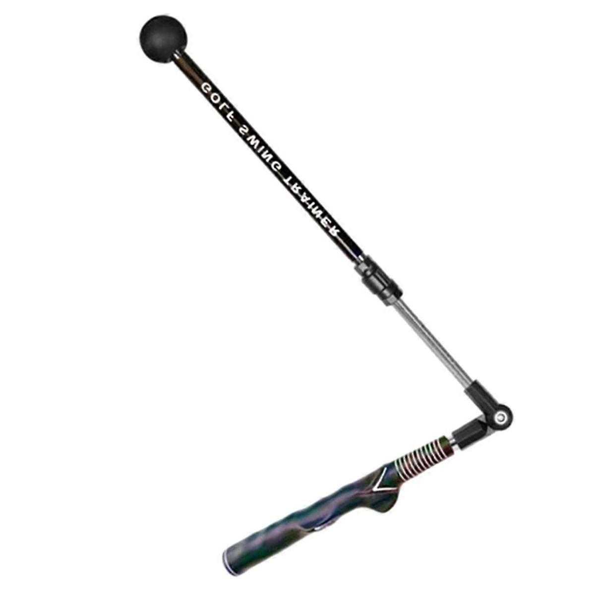 Golf Swing Trainer Portable Golf Training Aid Adjustable to Improve Hinge, Forearm Rotation, Should