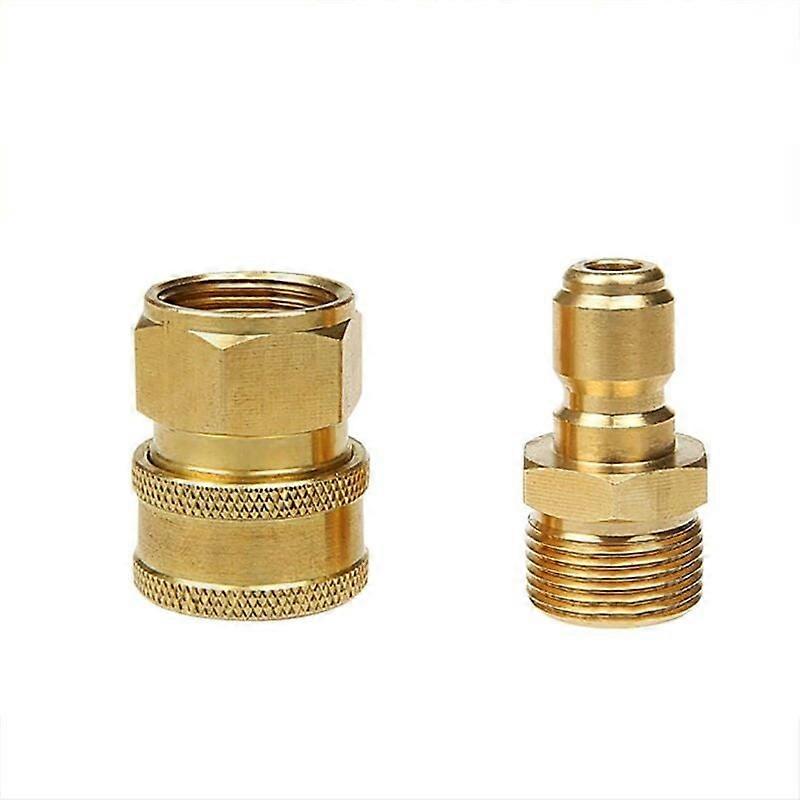 M22 - Brass quick connectors for pressure washer