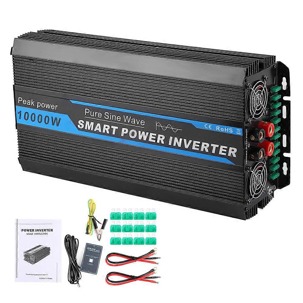 10000W Car Power Converter Transformer Pure Sine Wave Voltage Inverter 12V to 240V