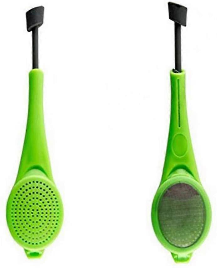 tea strainer, loose tea, kitchen tea maker, green, 1pcs