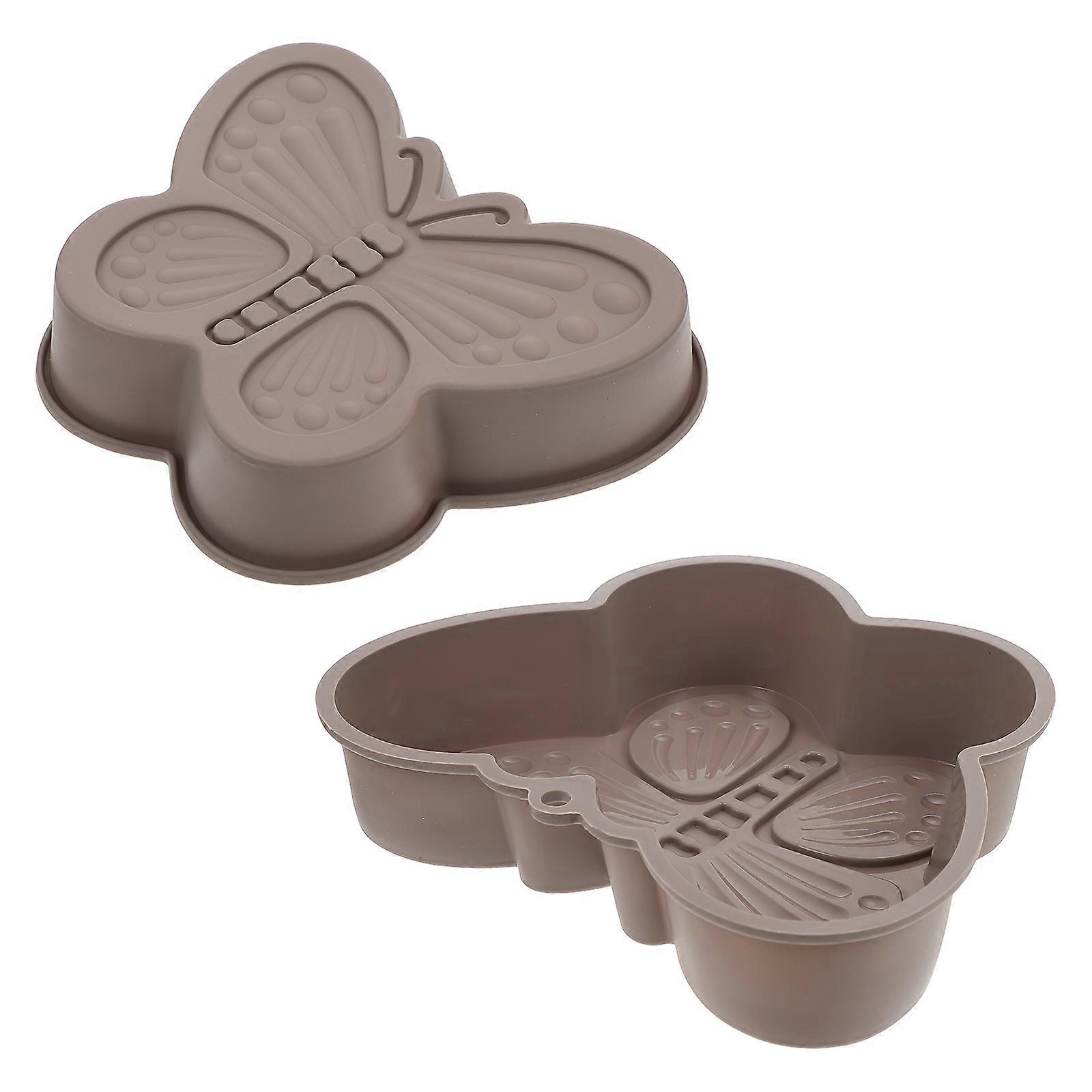 2Pcs Kitchen Baking Molds Cake Molds Cake Making Molds for Home (Random Color)