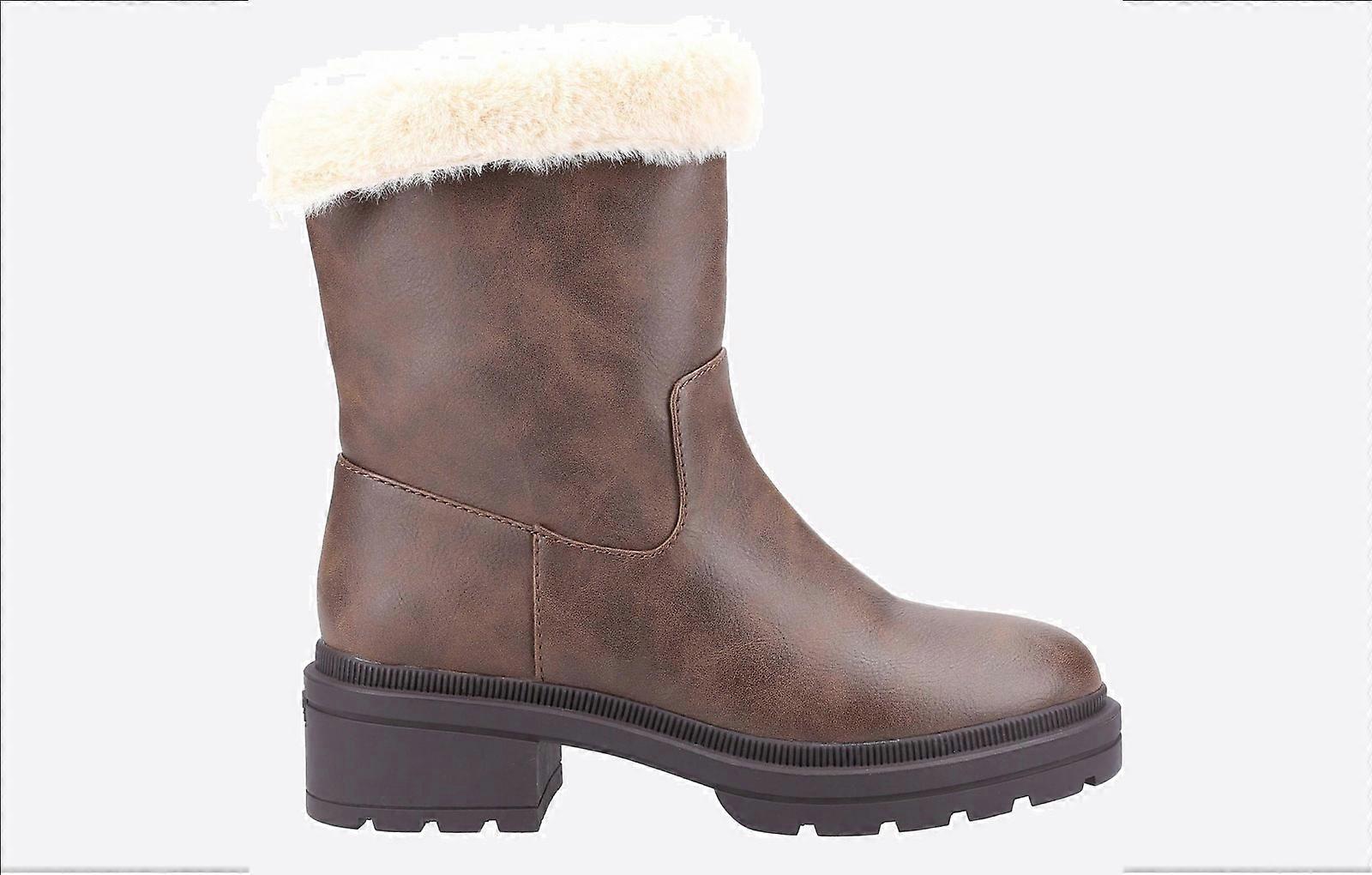 Rocket Dog Idea Mid Boots Brown