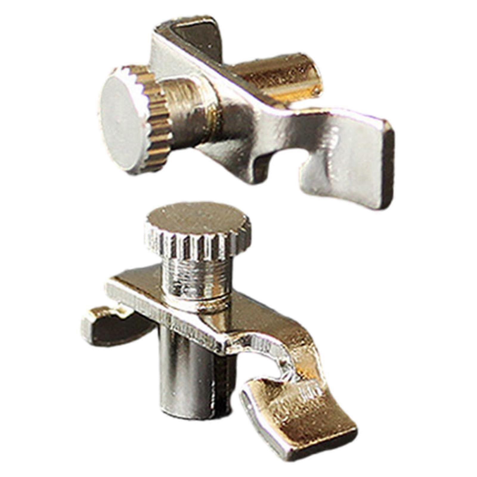 2024 2pcs Erhu Fine Tuner Erhu Violin Fine Tuner Compact Size Replacement Easy To Install Professional Lightweight Tune Adjuster