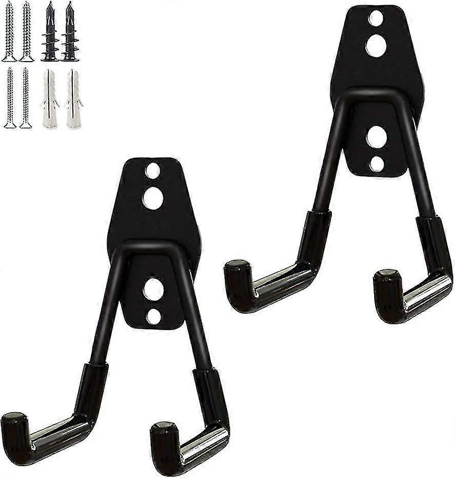 2 Pack Garage Storage Utility Hooksgarage Garden Tool Organizersteel Wall Mount Hooks, Garden Small U Hooks