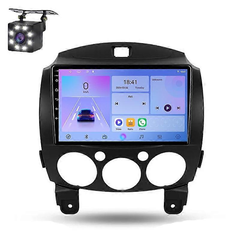 Car Radio Android For Mazda 2 DE 2007 - 2014 Multimedia Player Stereo GPS Auto