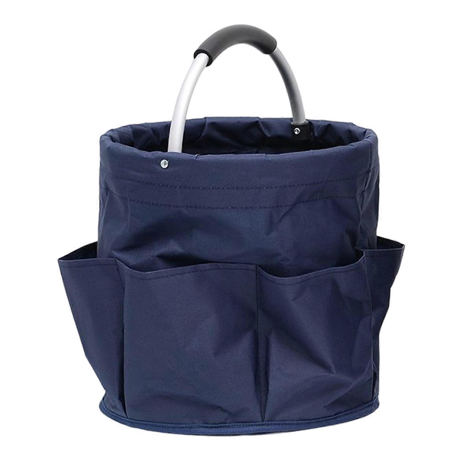 Garden Tool Basket Collapsible Picnic Basket Hand Basket Occupy Little Space Necessary Gardening Accessory