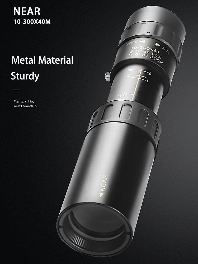 Waterproof BK4 Monocular Telescope - 10-300x40mm With Day/Night Vision