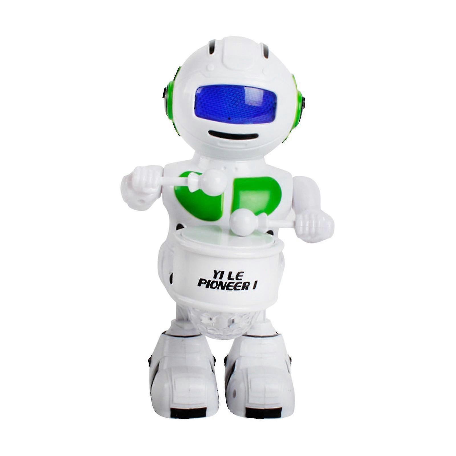 Automatic Electric Dance Robot Toy Led Light Music Dance Robot Atmosphere Light  Gift