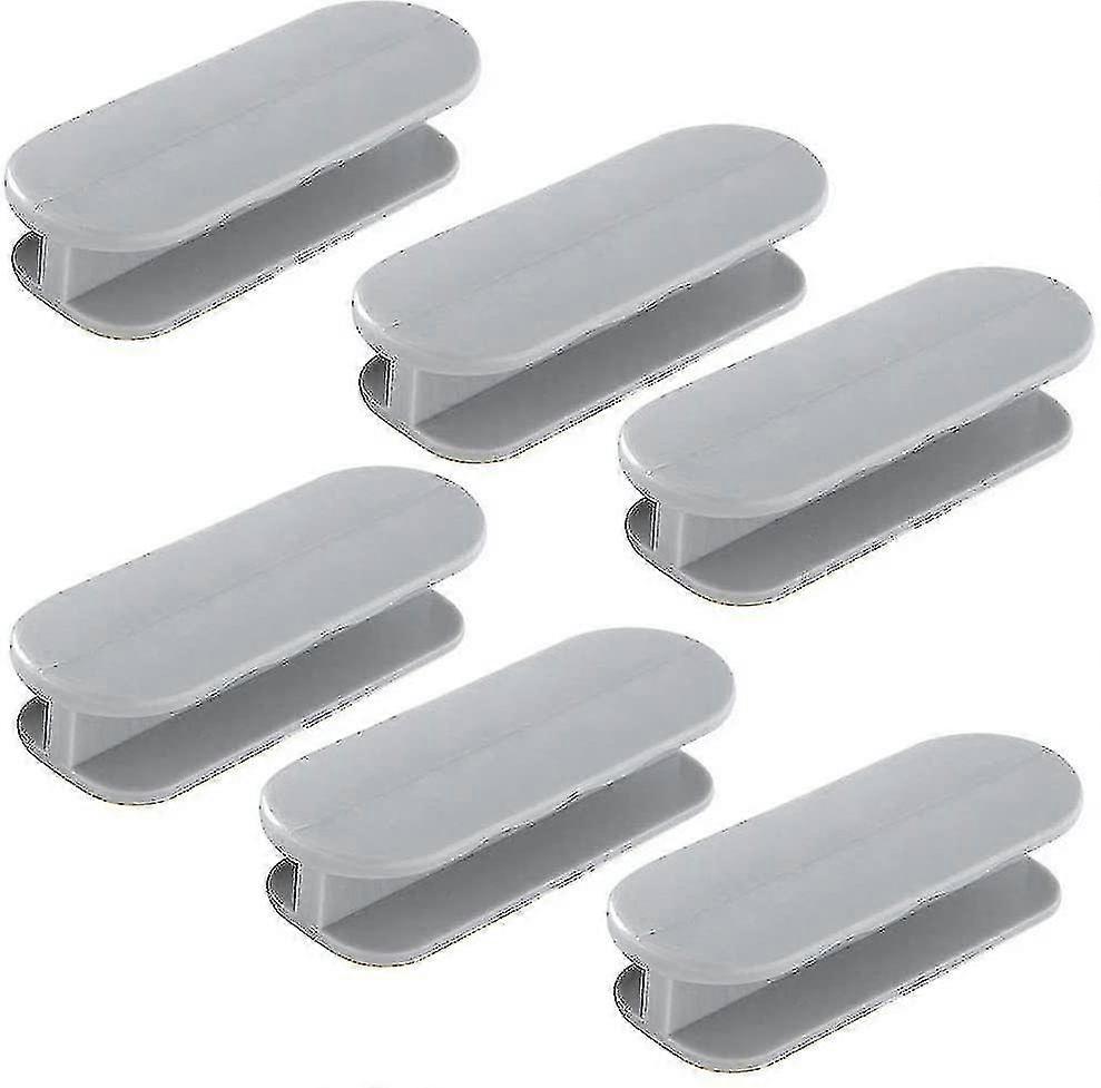 Cabinet Handle 6pcs Door Handle Self Adhesive Plastic Handle Cabinet Pull Pull