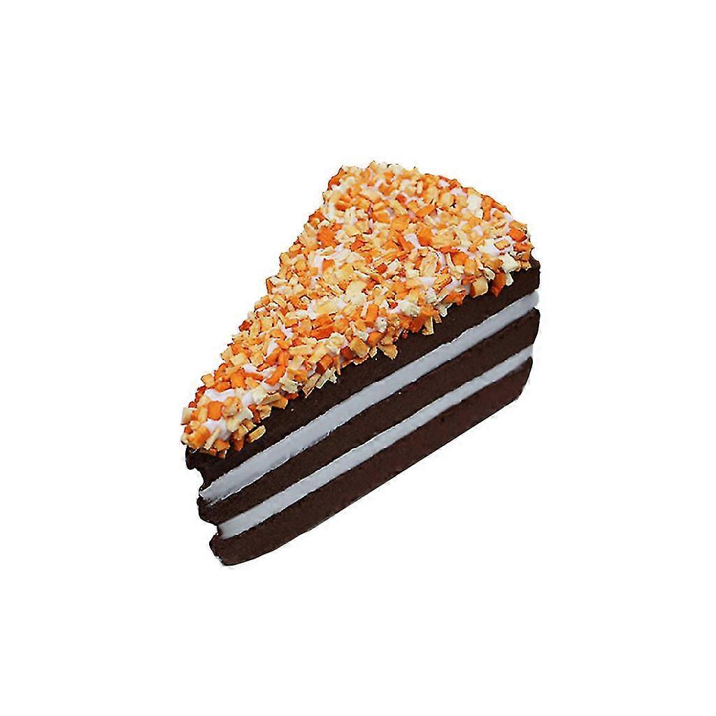 Realistic Lifelike Artificial Simulation Triangular Cake Model Display  Photogra