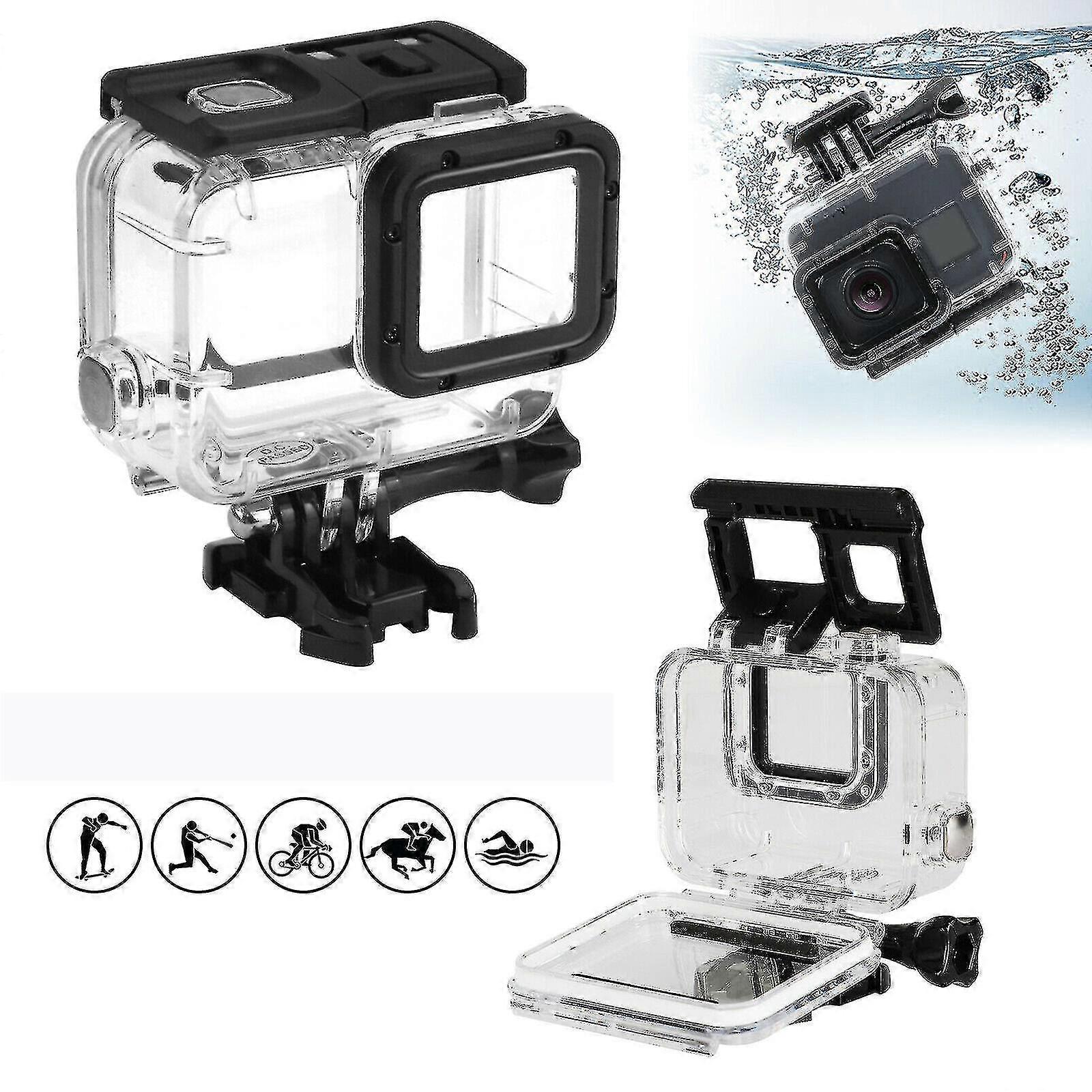 Cht-gopro Hero 7/6/5 Camera Underwater Waterproof Protective Case