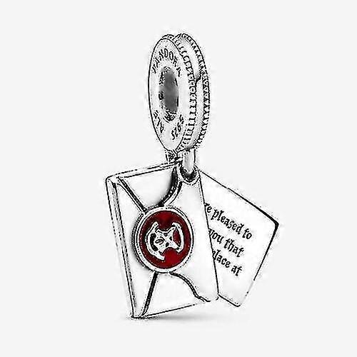 Ale S925 Genuine Harry Potter,hogwarts,letter Charm + Gift Box