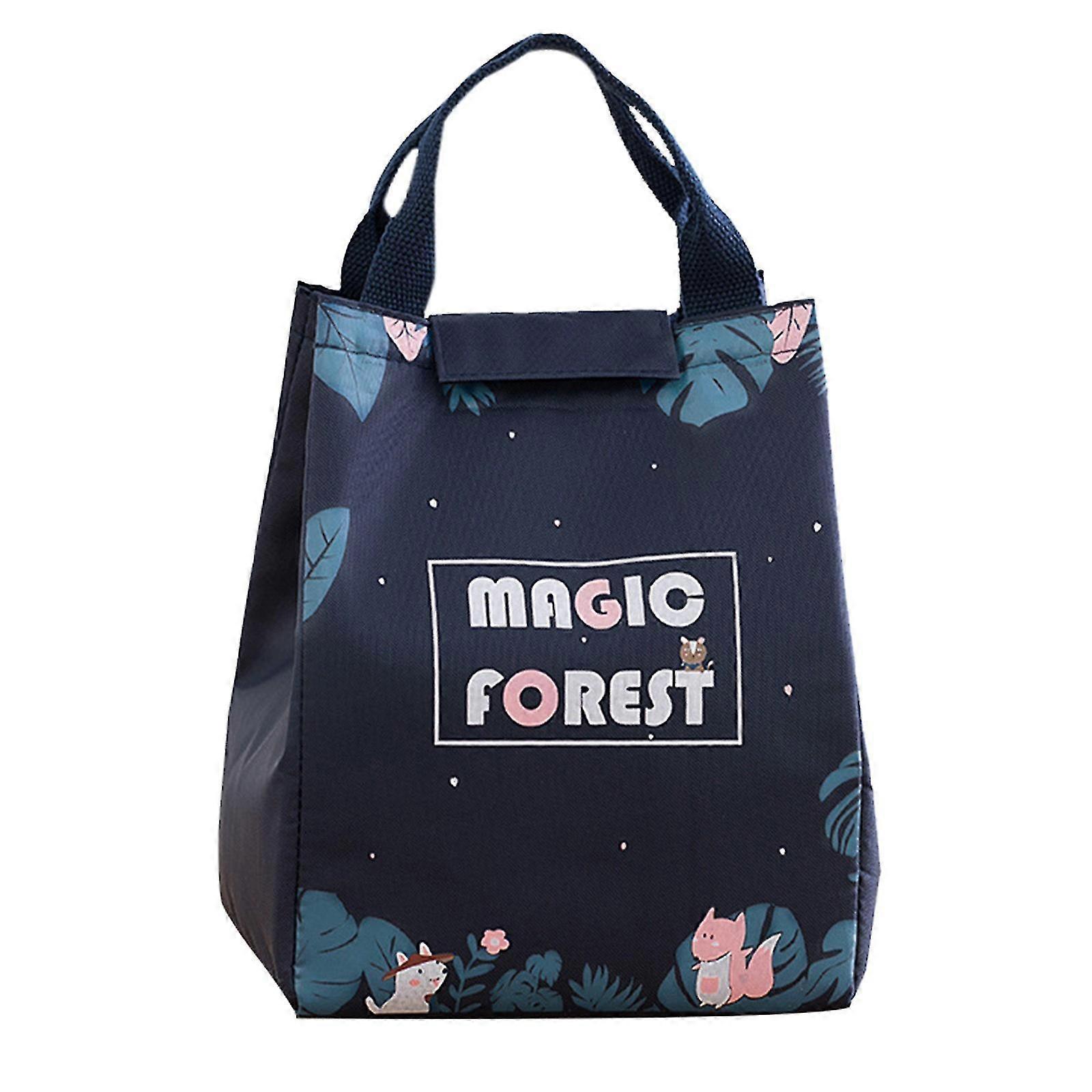 Magic Forest Insulation Bag Thickened Portable Insulation Lunch Bag
