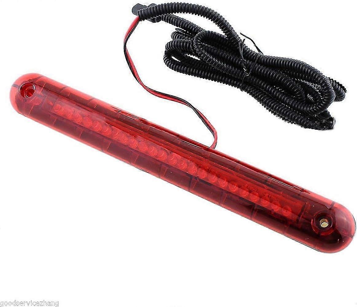 追加のブレーキライト12Vカーアクセサリー3ブレーキライト24LEDブレーキランプ(赤)T