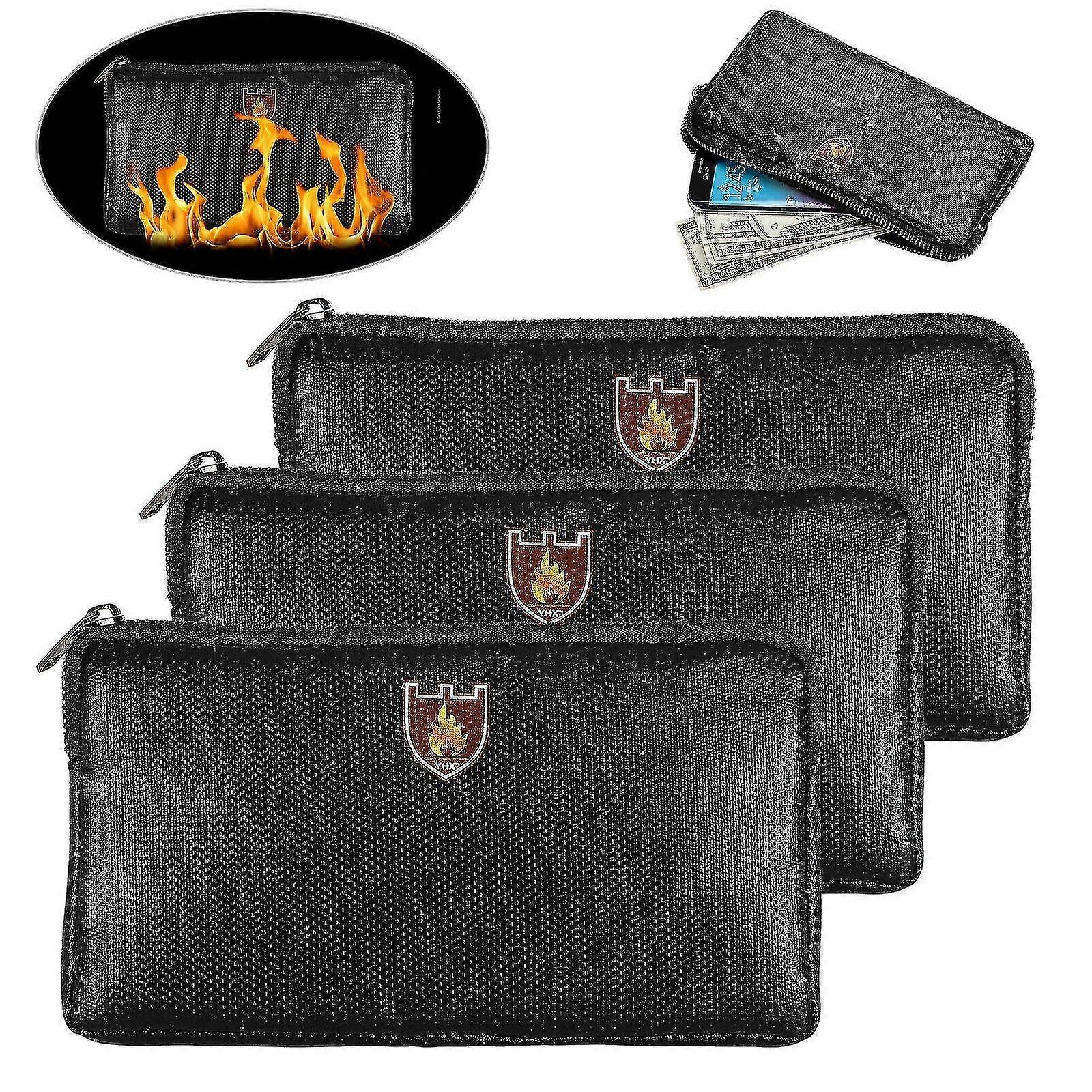 Fireproof Bag Fireproof Money Bag Fireproof Cash Pouch