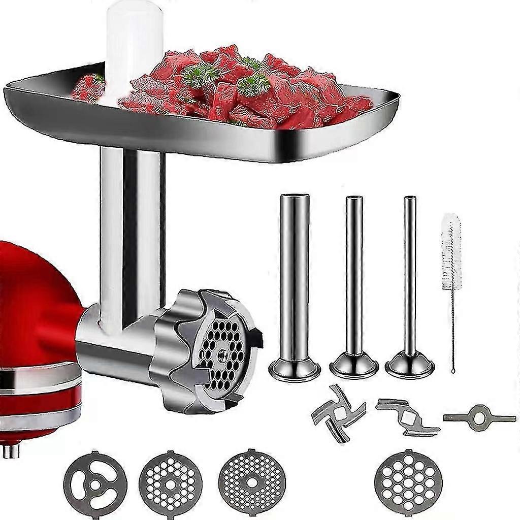 Attacco tritacarne in metallo per Kitchenaid Stand Mixer, accessori tritacarne include salsiccia