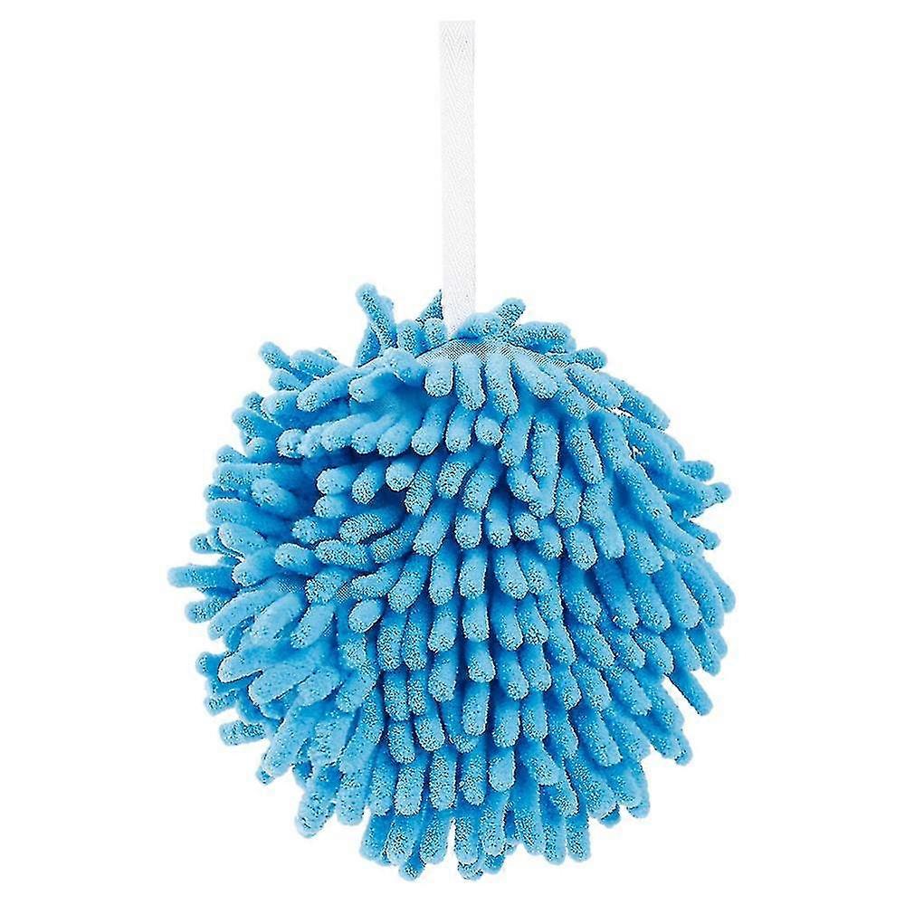 Quick-drying Double Sided Chenille Ball / Soft Absorbent Chenille Wipe Hands