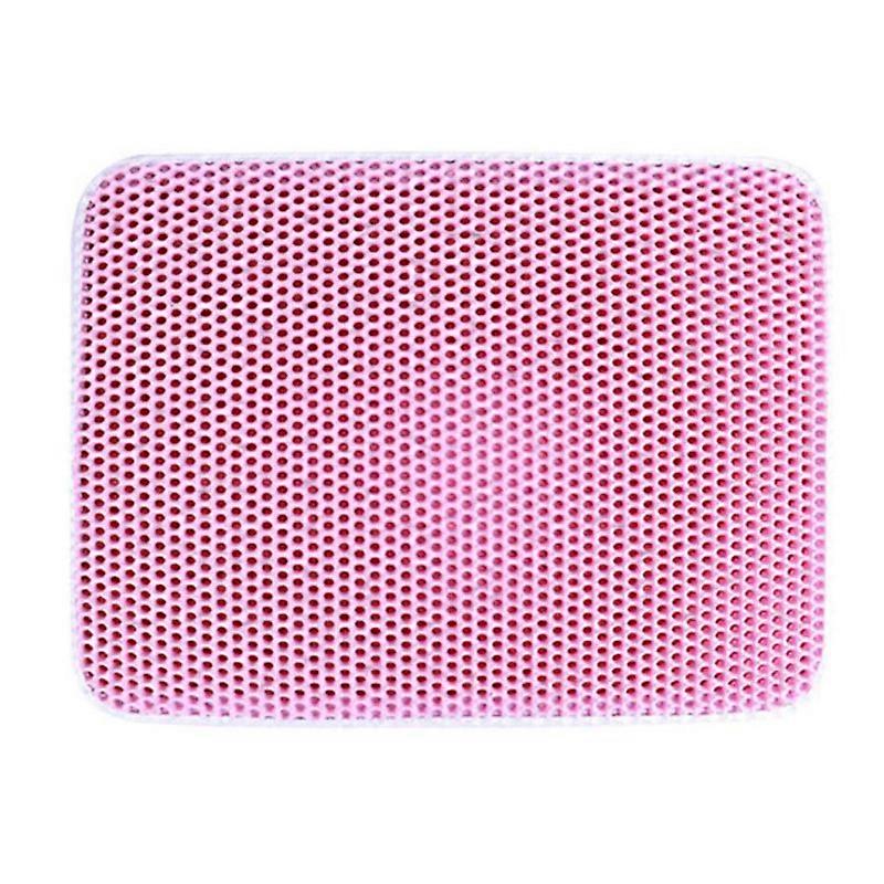 MIMIGO Cat Litter Mat, Kitty Litter Trapping Mat, Honeycomb Double Layer Mats, No Phthalate, Urine Waterproof, Easy Clean, Scatter Control, Catcher Li