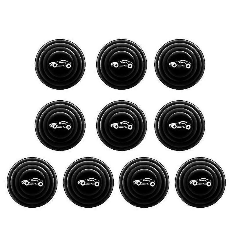 Set Of 10 Car Door Anti-collision Sticker Soundproof And Shock-proof Door