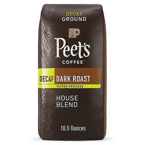Peet's Decaf House Blend Dark Roast Ground Coffee
