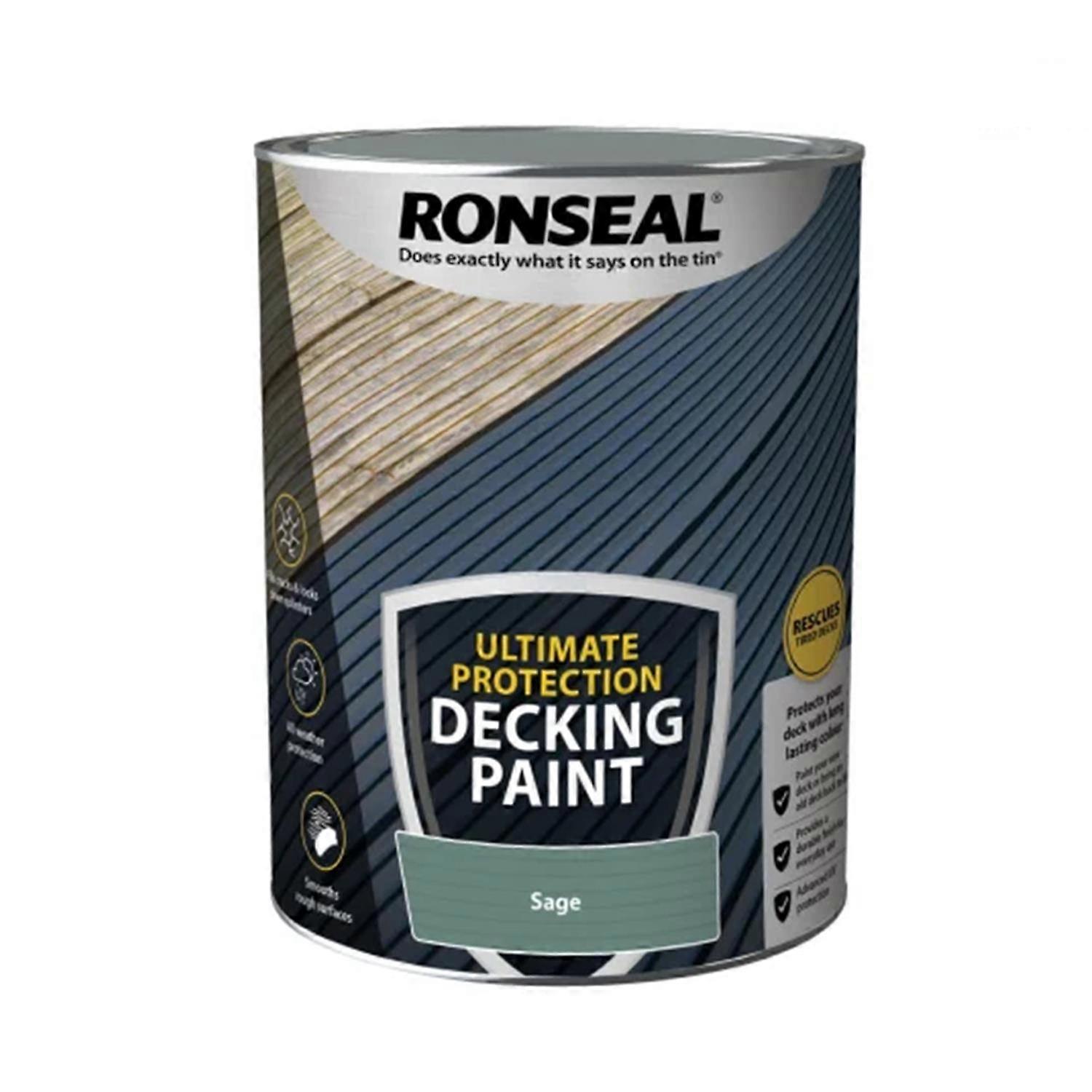Ultimate Protection Decking Paint Sage 5 litre