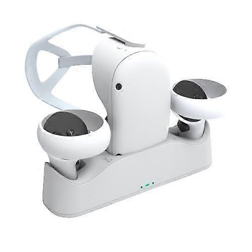 Oculus quest 2 VR eyeglass handle magnetic base charger with battery set VR base charging accessories