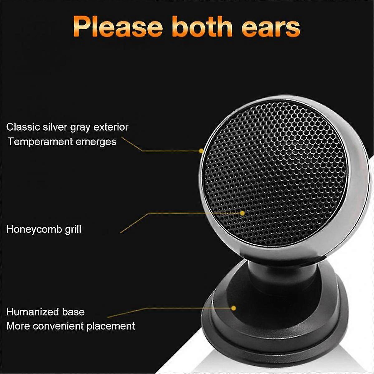 2 stuks 12V Auto Tweeter Universele High Efficiency Luidspreker 4Ohm 92DB Luidspreker Super Power Audio