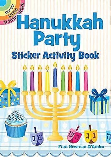Hanukkah Party Sticker Activity Book by Fran Newman DAmico Paperback Book