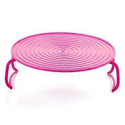 Multi Functional Microwave Oven Rack Steaming Rack, Pink