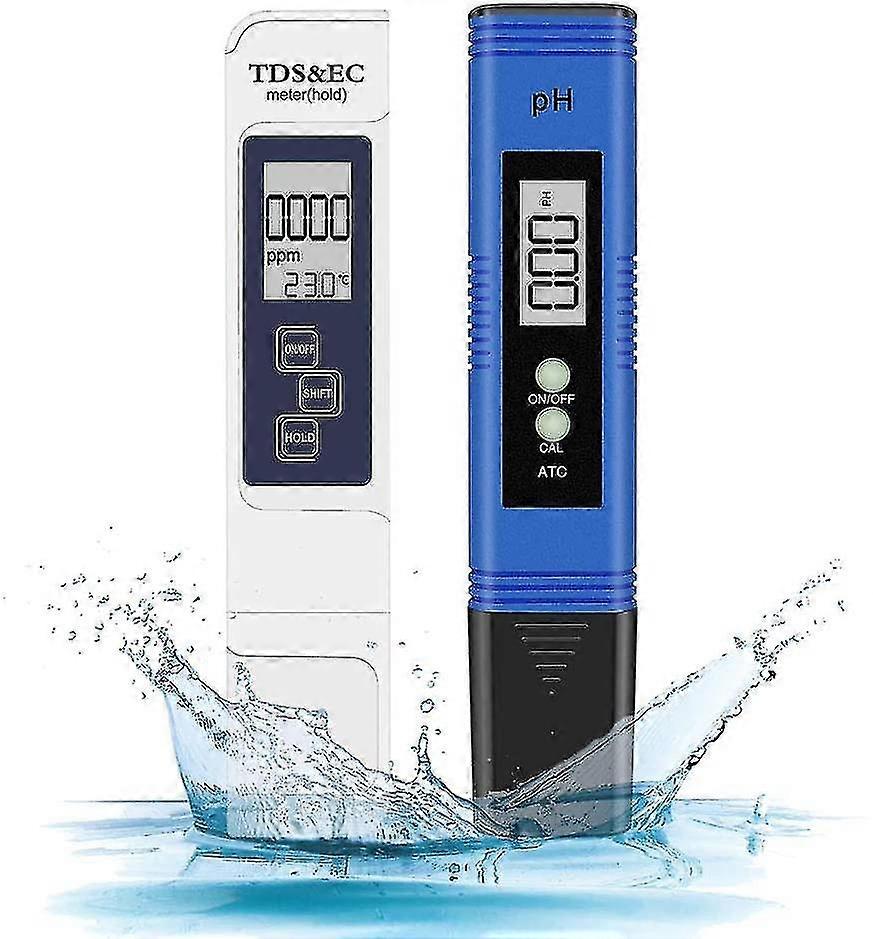 Ph Meter, Eletorot 4 In 1 Pool Ph Tester Electronic Ph Meter Tds Water Quality Meter And Ph Test For Drinking Aquariums Hydroponics Swimming Pool-xinh