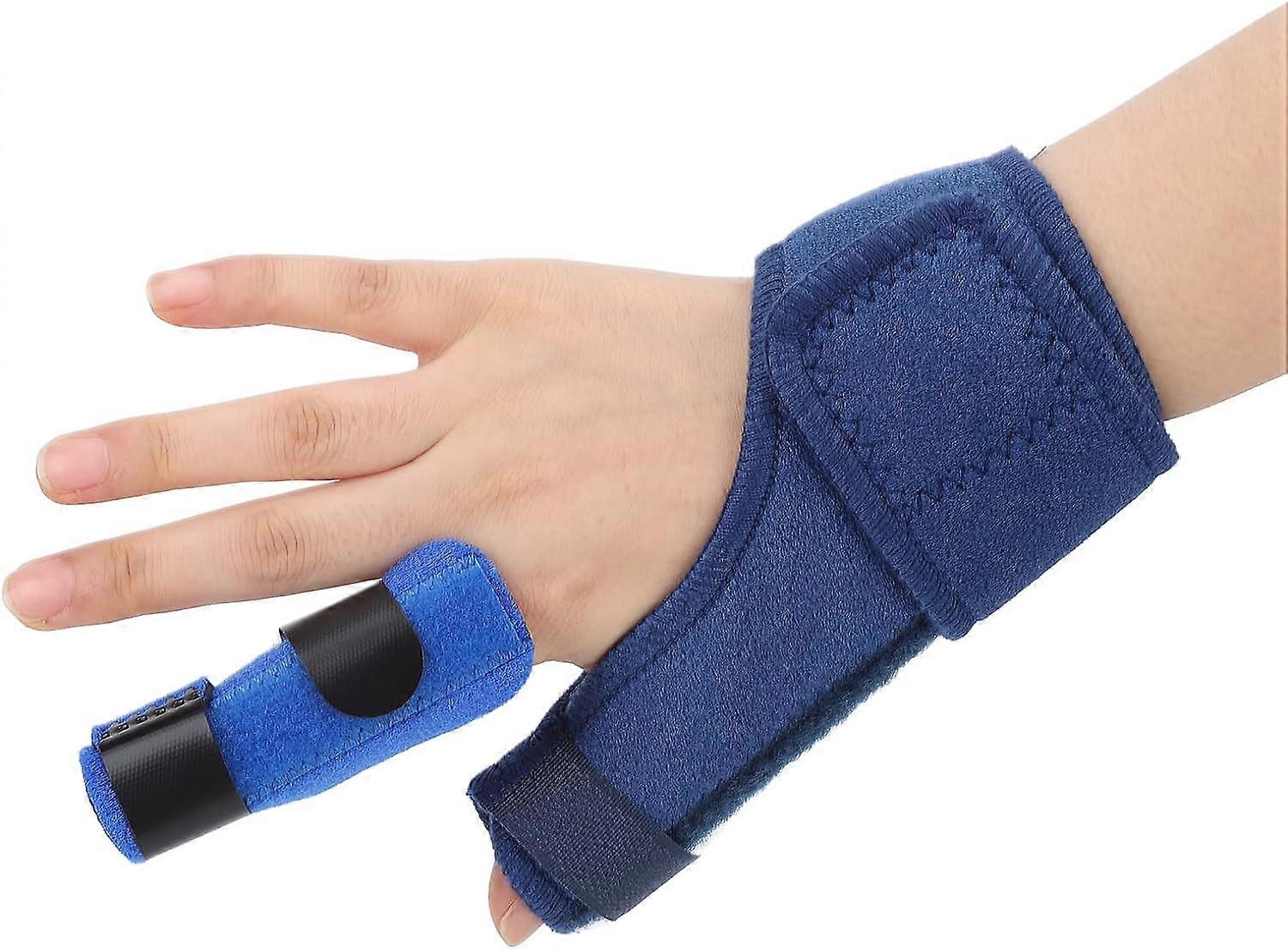 Trigger Finger Splint, Thumb Splint Brace Finger Brace Multi Finger Universal Hand Support Carpal Tunnel Trigger Finger Carpal Tunnel Pain Thumb Sprai