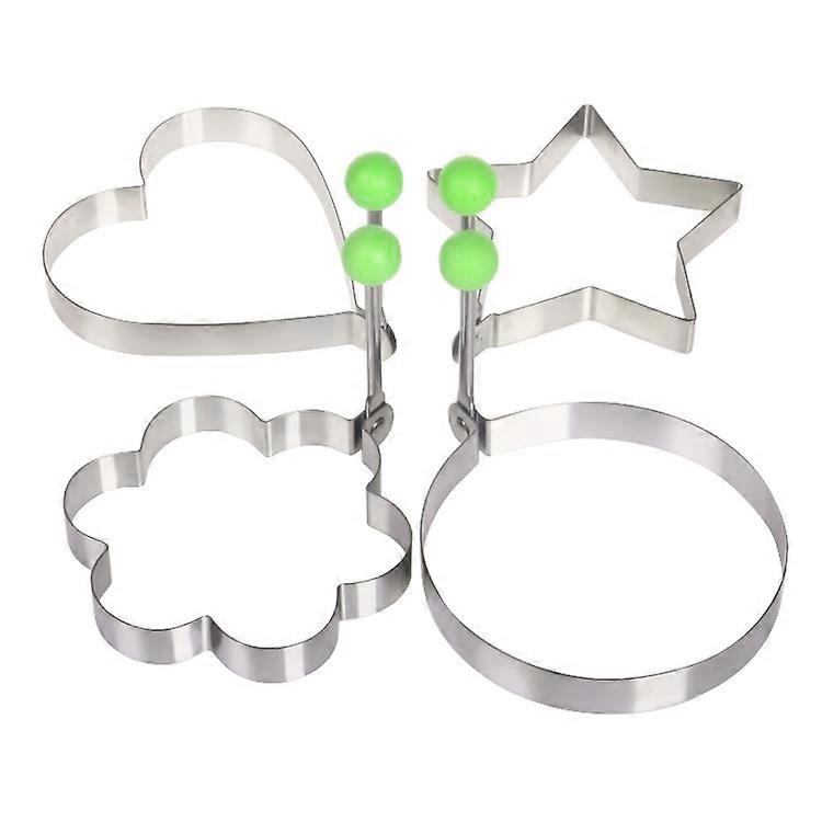4 PCS Stainless Steel Fried Egg Pancake Mold