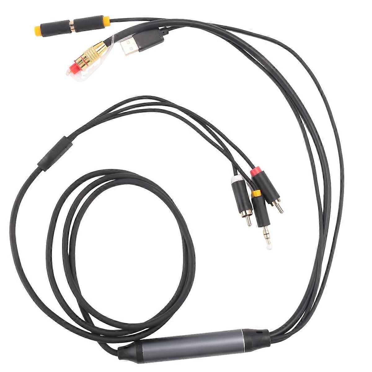 Digital to Analog Audio Conversion Cable, Digital SPDIF/Optical & Coaxial to Analog L/R RCA Audio Cable for //TV
