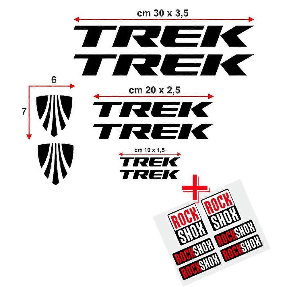 Zestaw winylowych naklejek ściennych do ramy roweru szosowego TREK mtb