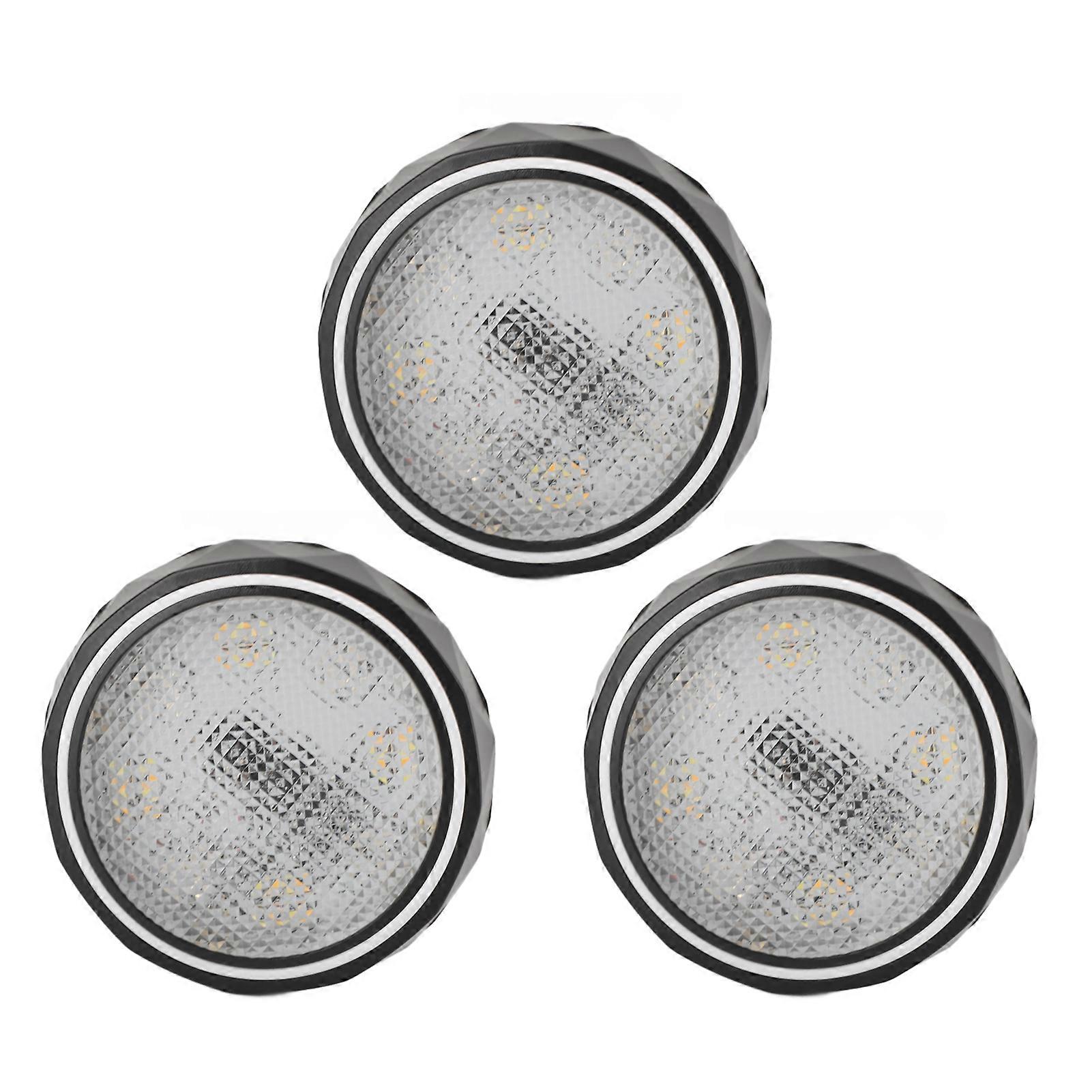 Kitchen Under Cabinet RGB Puck Lights with Remote Control - Battery Powered Easy to Install