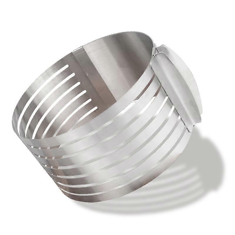 Mousse Cake Slicer, Layer Cake Slicer, Adjustable Stainless Steel Cake Cutter Set, Ideal for Creating and Decorating Cakes